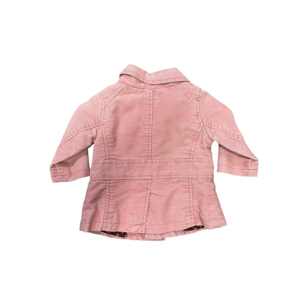Old Navy pink corduroy jacket Size 6-12 Months - Picture 3 of 6